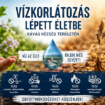 I. fokú vízkorlátozás elrendelése